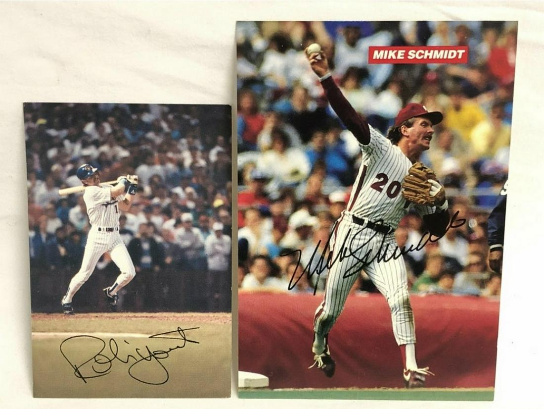 Mike Schmidt signed photo w/another signed photo (1 of 1)