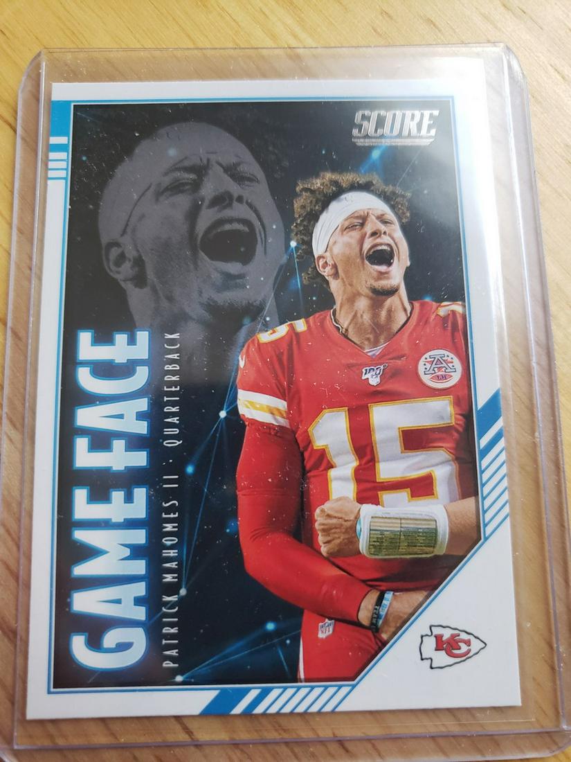 Patrick Mahomes Score card (1 of 1)