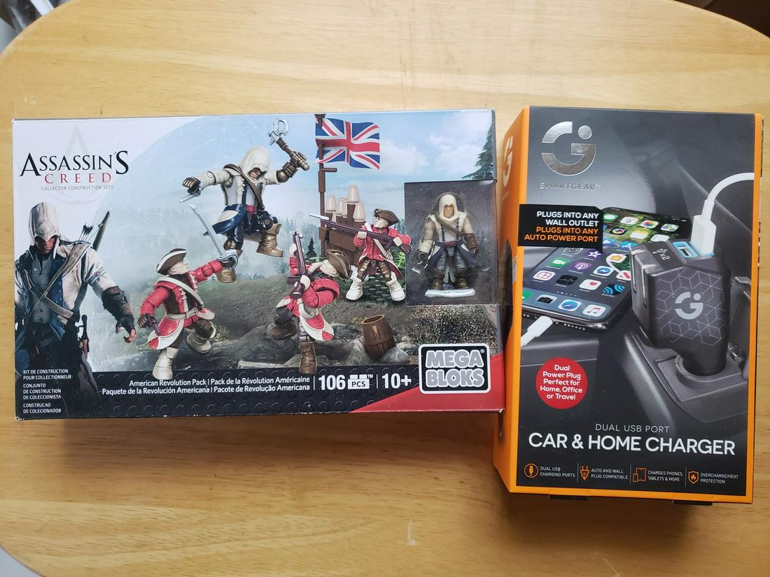 Assassins cred mega bloks new in box & brand new Car & (1 of 1)