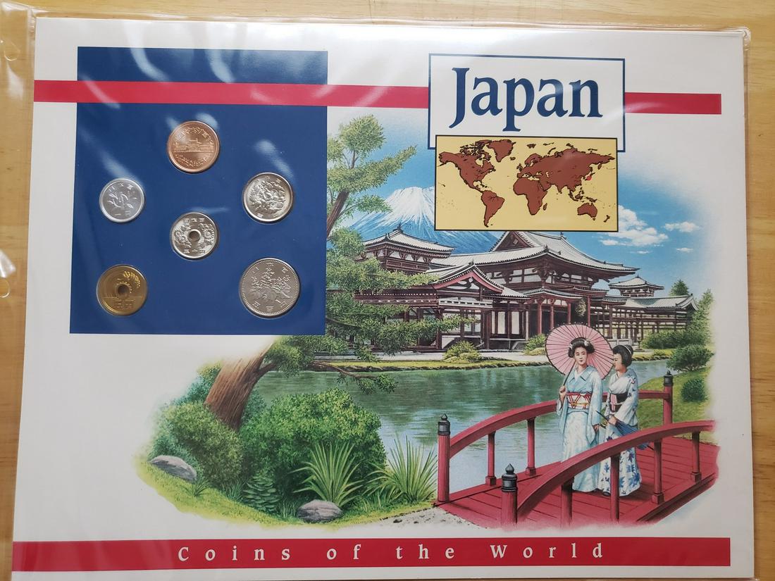 Japan coins of the world  proof set (1 of 1)