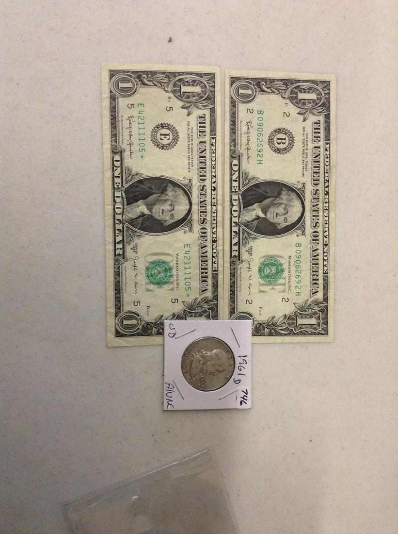 Star Note And Silver Half Dollars: Star Note And Silver Half Dollars