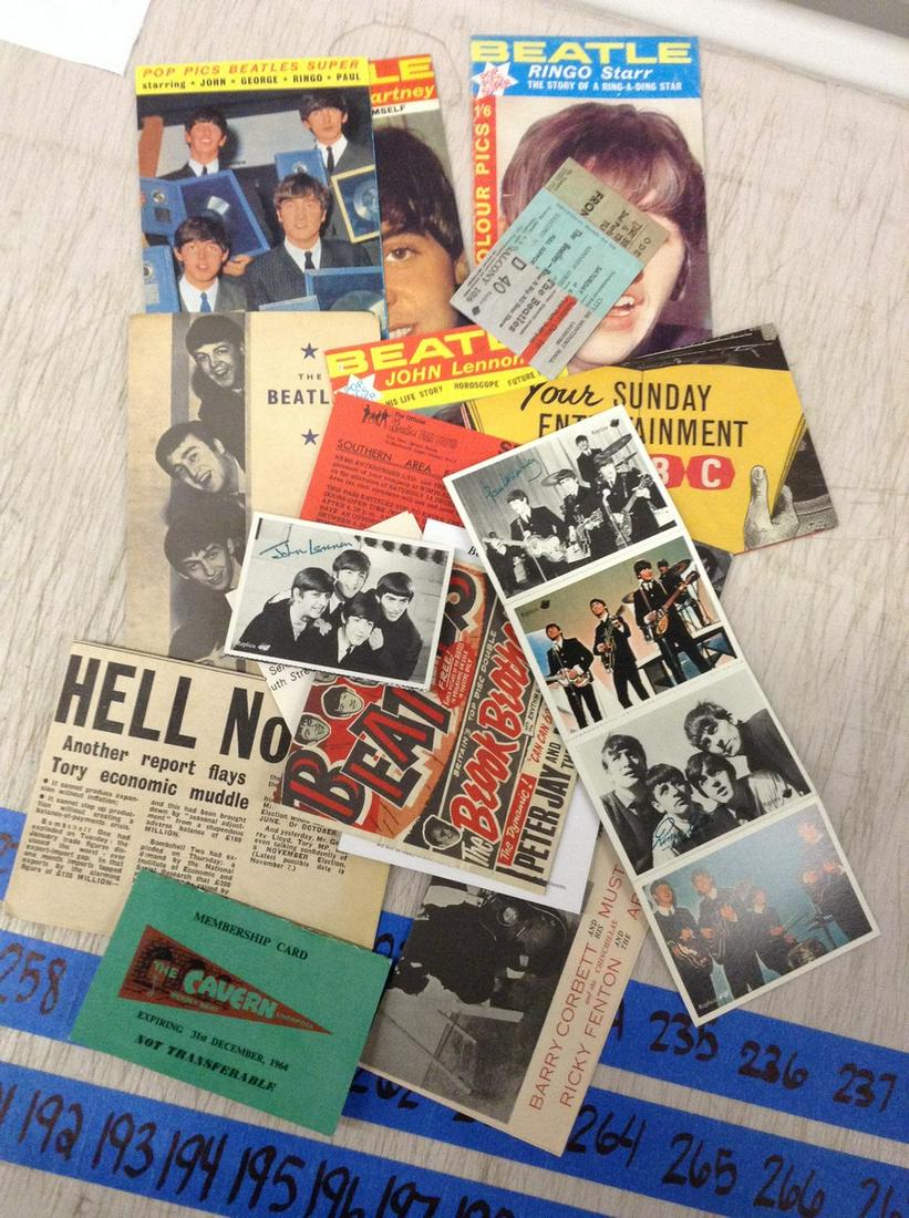 Replicas of Various Beatles Tickets (1 of 1)