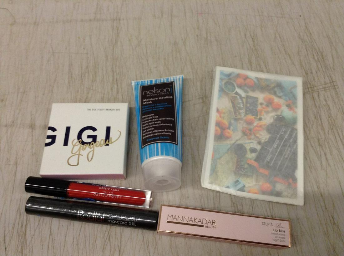 Lot of Gigi Gorgeous Bronzer, Lip Balms, and Other: Lot of Gigi Gorgeous Bronzer, Lip Balms, and Other Makeup