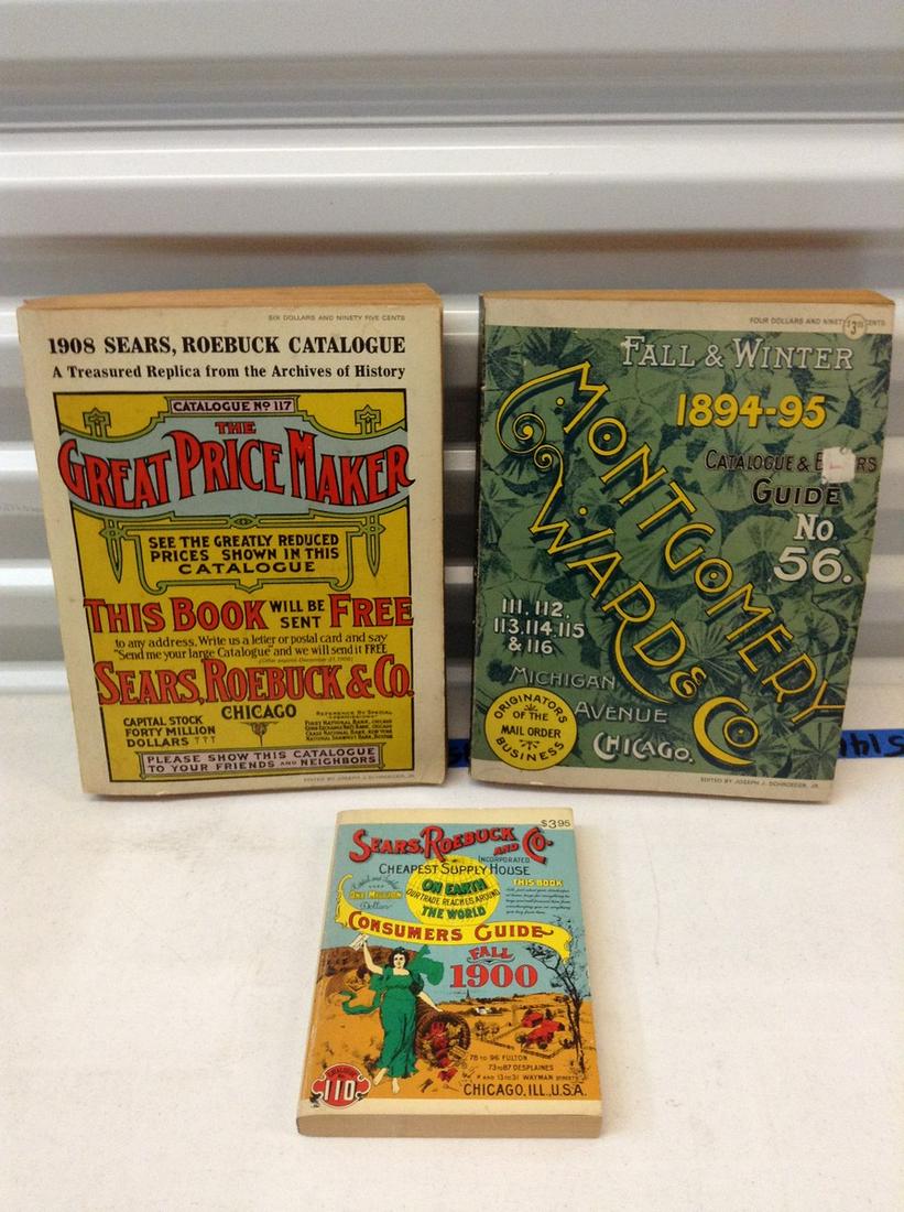 Vintage Sears and Montgomery Ward Catalogues: Vintage Sears and Montgomery Ward Catalogues