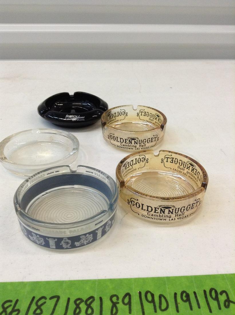 Vintage Casino and other ashtrays: Vintage Casino and other ashtrays
