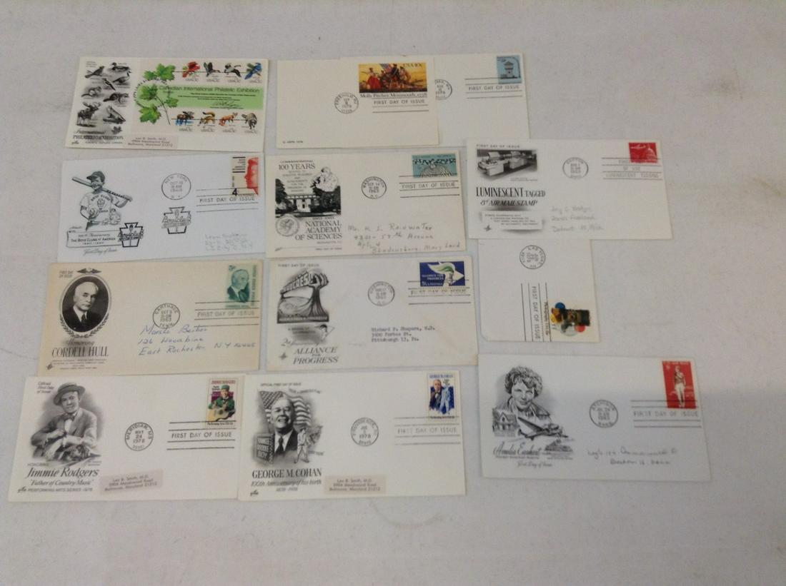 Lot of 1960s & 70s First Day Covers: Lot of 1960s & 70s First Day Covers