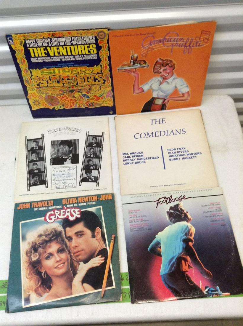 Lot of Records one signed (1 of 1)