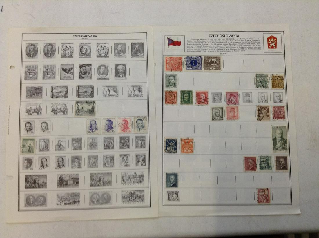 1918-1950s Czechoslovakia stamps most hinged some on (1 of 1)