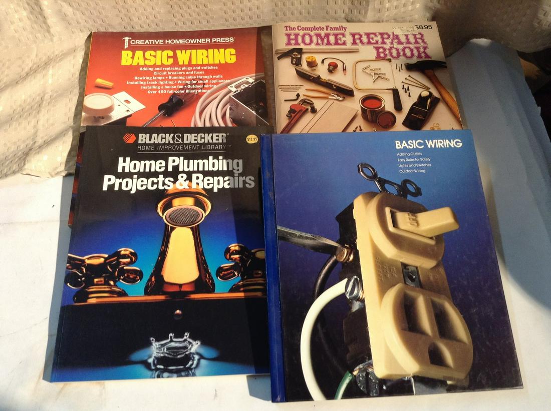 Lot of 4 Home Project Books (1 of 1)