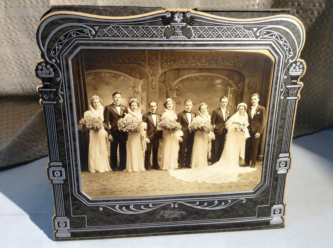 1930's A. Trzyna-Studios Elizabeth N.J. With Black and (1 of 1)