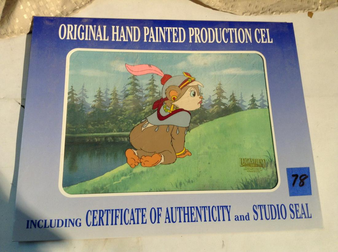 Hand-Painted Production Cell with COA: Hand-Painted Production Cell with COA
