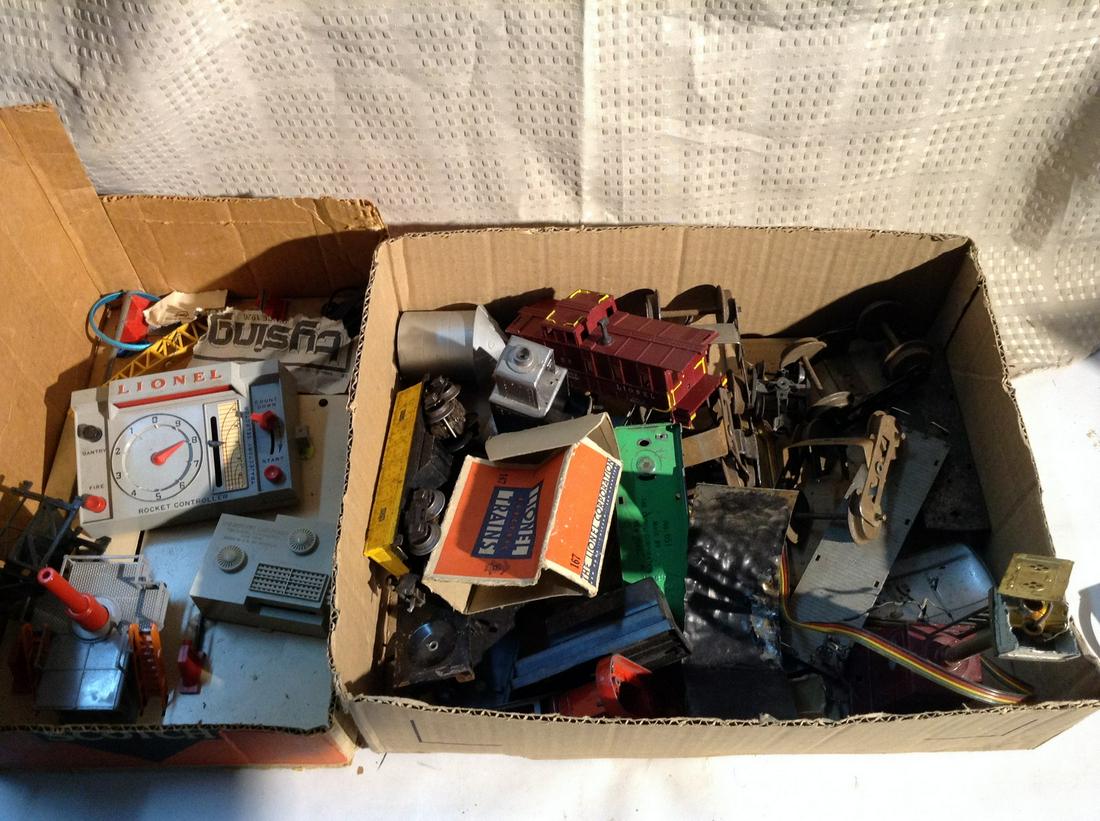 Box of Lionel Train Parts (1 of 1)