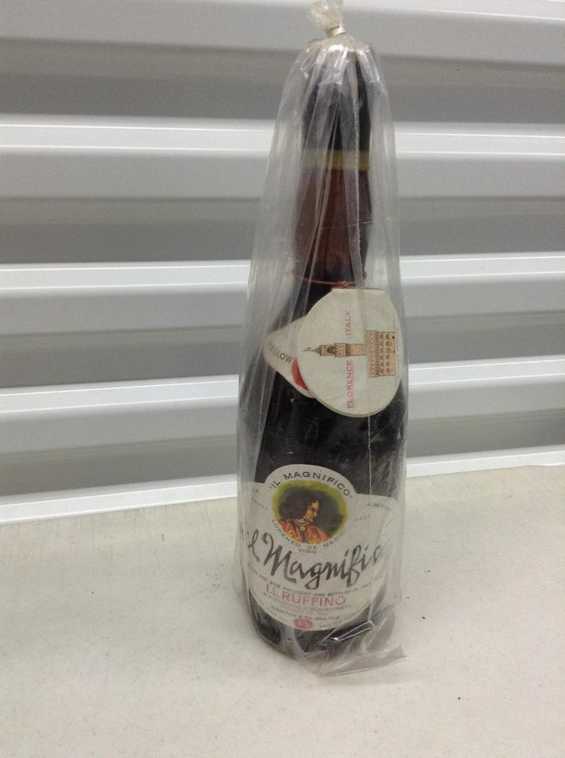 del Magnifico IL Ruffino: Any contents in bottle is Free; You are bidding on the bottle & unbroken tax stamp