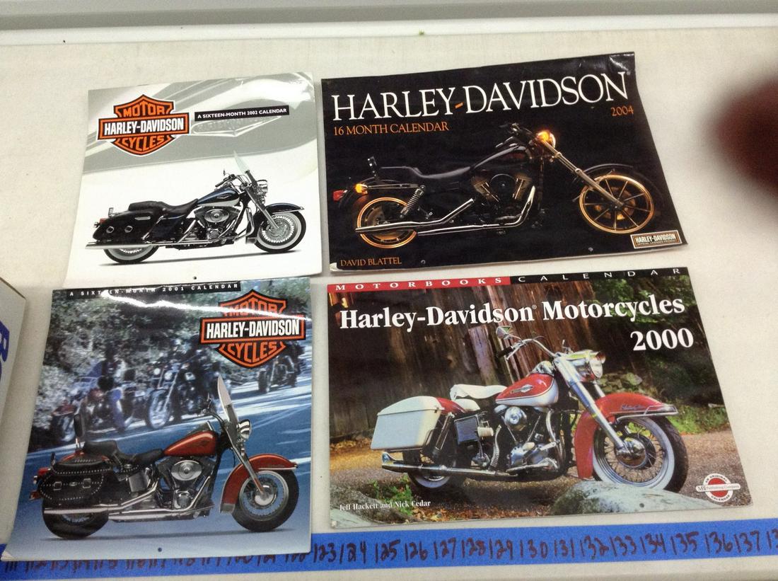 Lot of Harley Davidson calendars: Lot of Harley Davidson calendars
