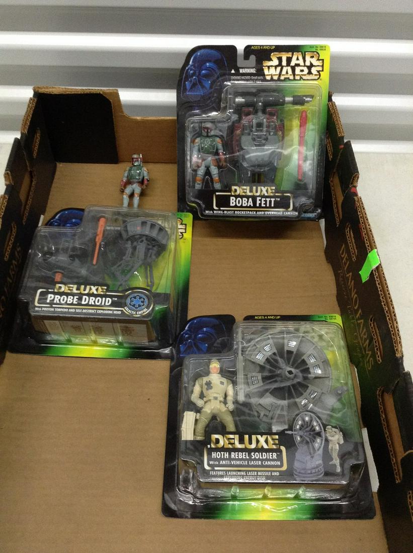 Lot of Star Wars toys new on the card (1 of 1)