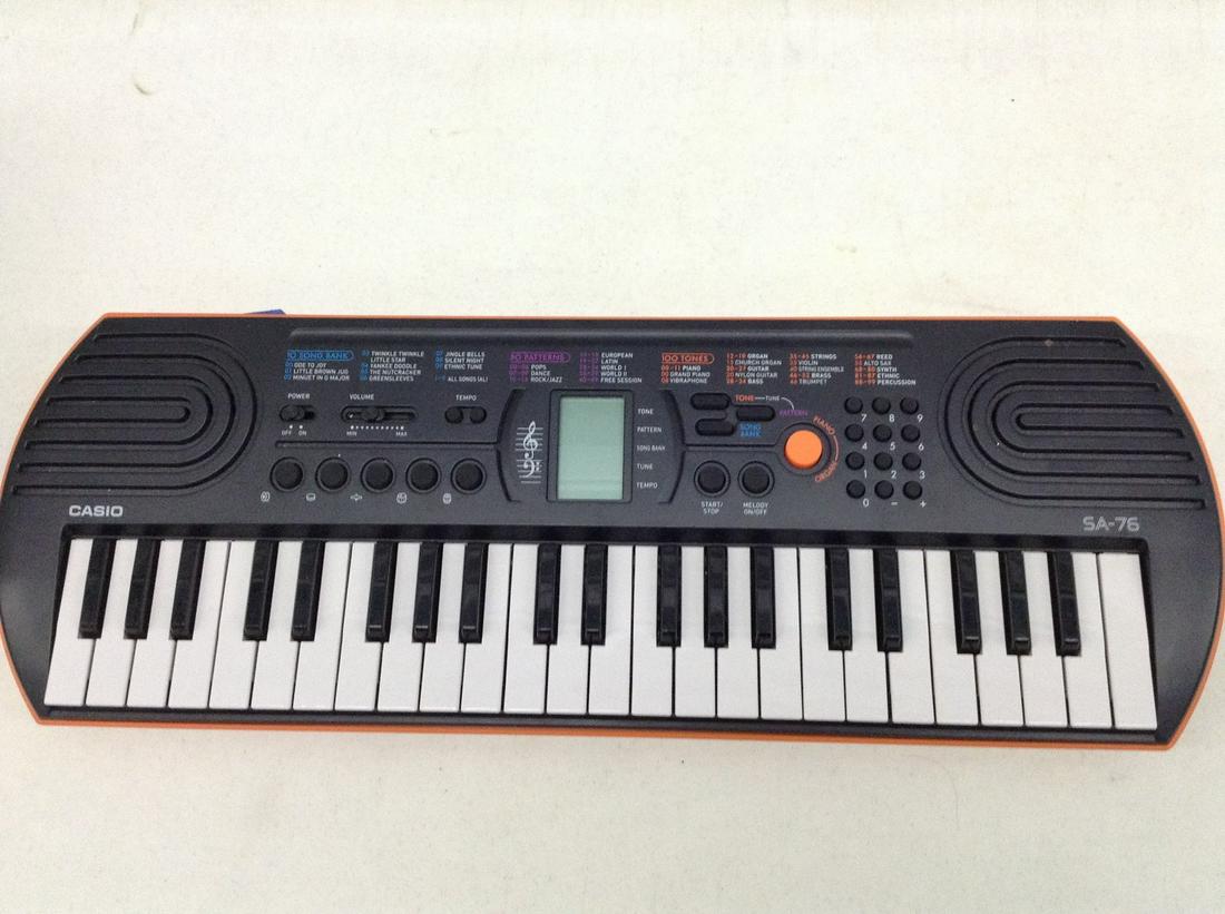 Casio SA-76 keyboard working (1 of 1)