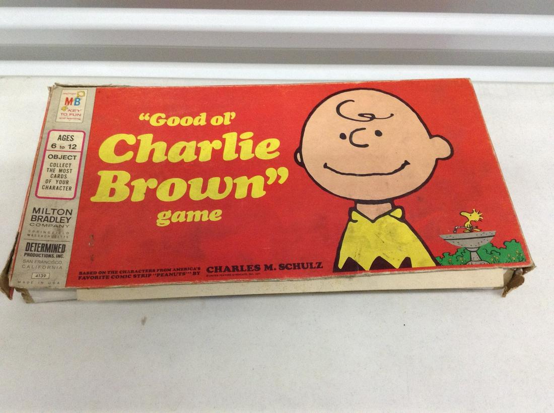 Vintage Milton Bradley Charlie Brown game (1 of 1)