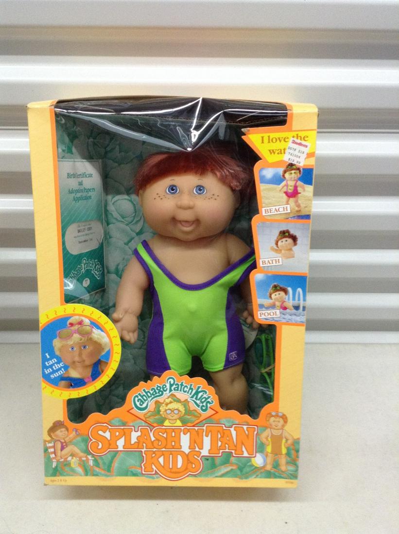Cabbage Patch Splash N Tan Kids NIB (1 of 1)