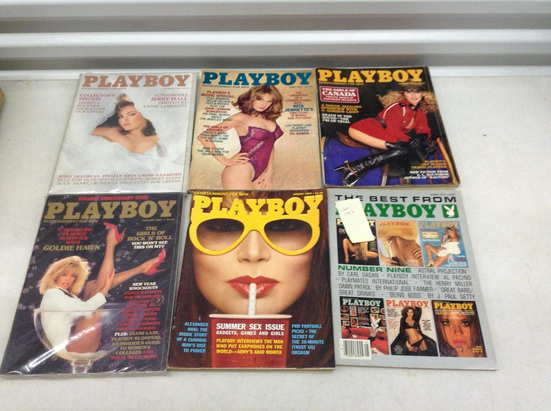 Lot of 1980s Playboys: Lot of 1980s Playboys