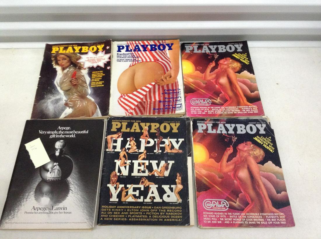 Lot of 1970s Playboys: Lot of 1970s Playboys