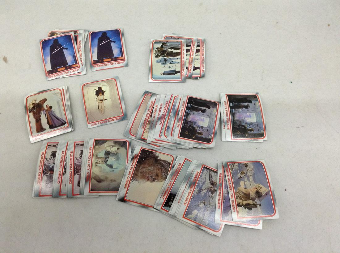 Large lot of Star Wars Trading Cards (1 of 1)