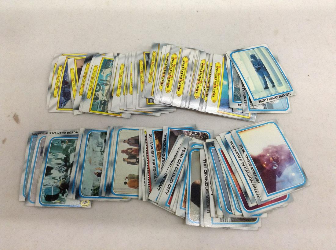 Large lot of Star Wars Trading Cards (1 of 1)