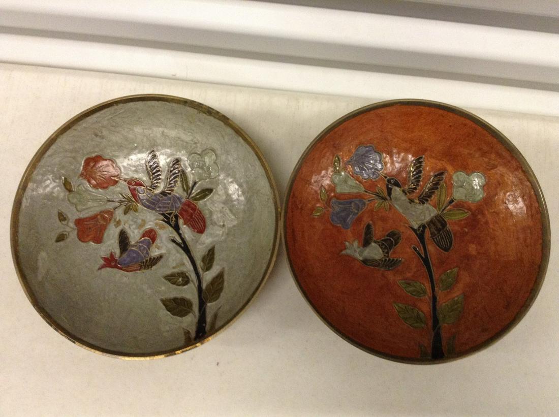 Two Brass Made in India Bowls (1 of 1)