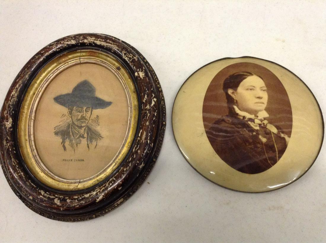 Two Wall Hanging Black and White Photos (1 of 1)