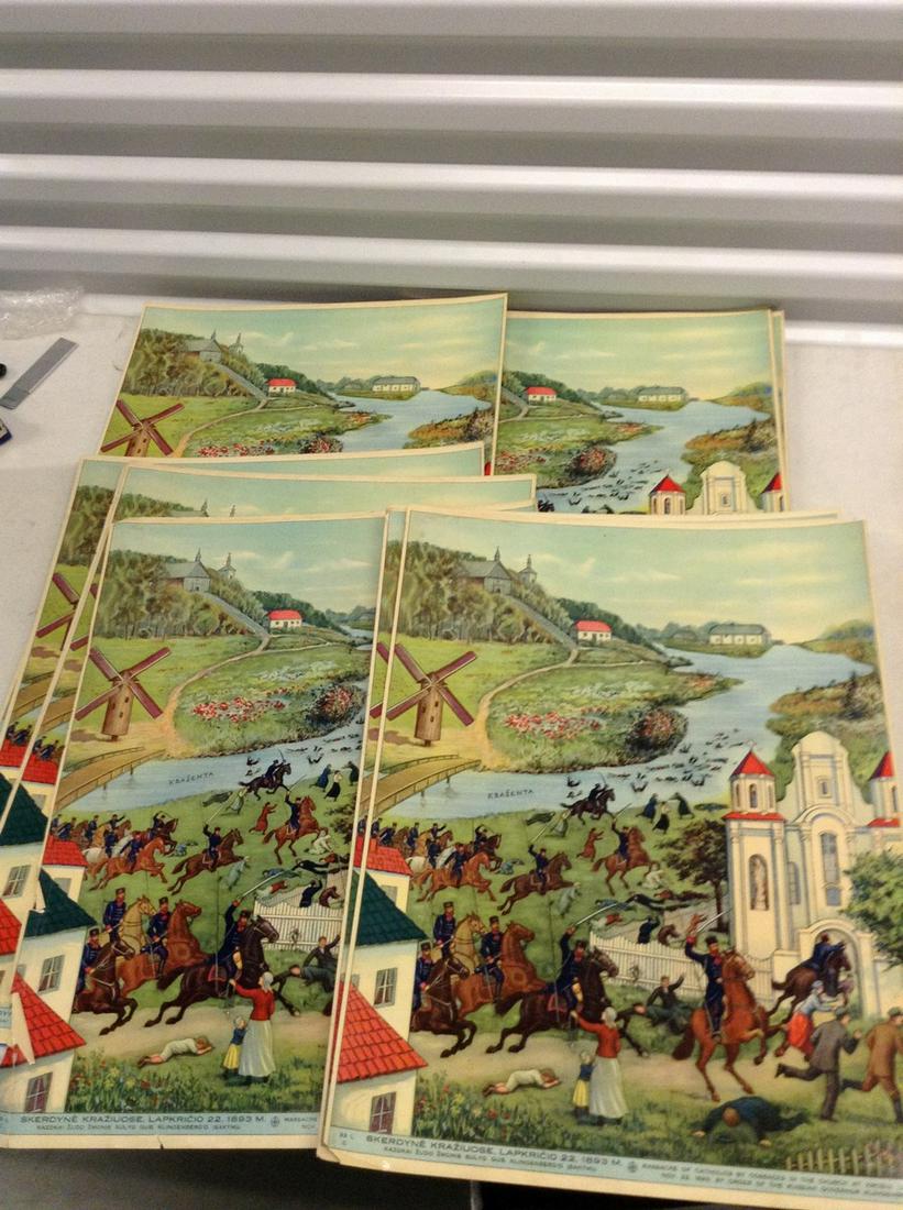 Massacre of Catholics by Cossacks in the Church at (1 of 1)