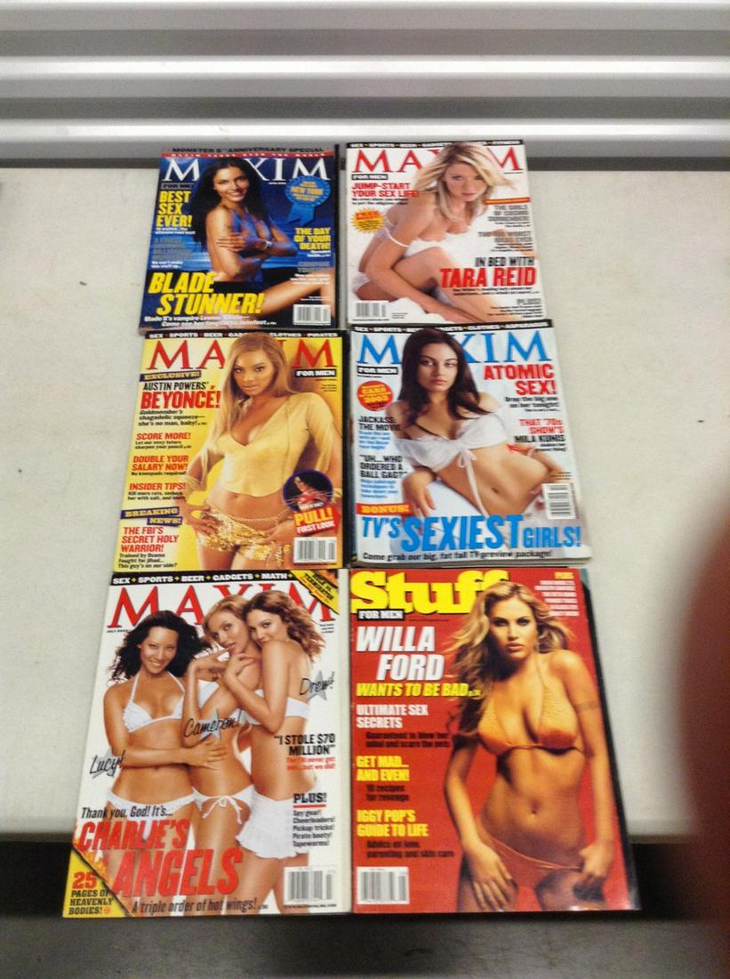 Lot of Stuff and Maxim Magazines (1 of 1)