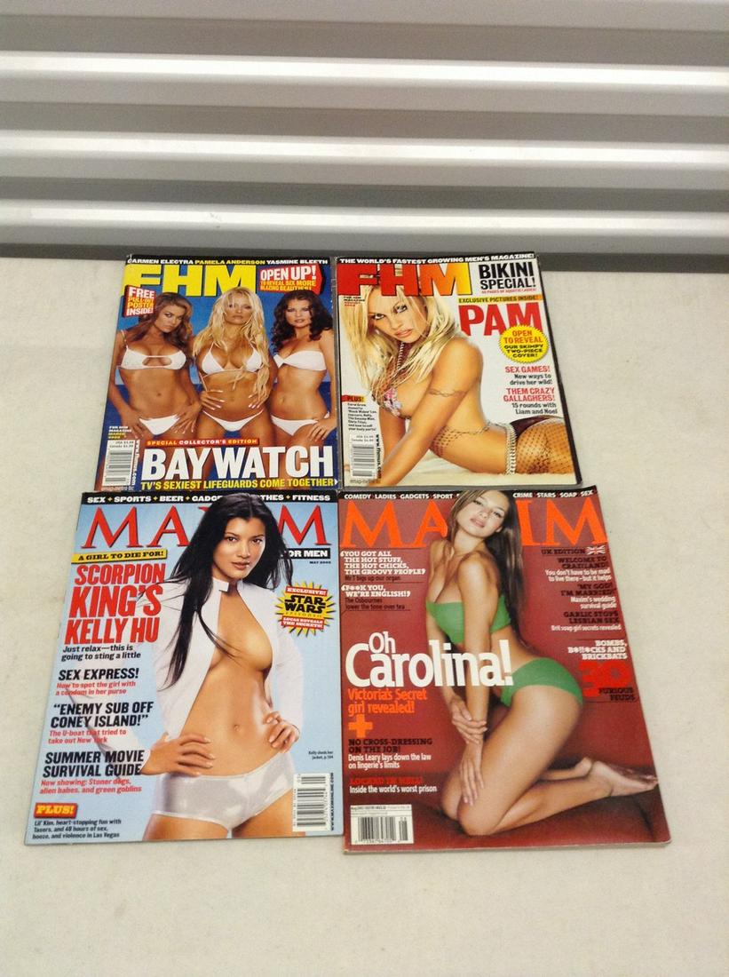 Lot of FHM and Maxim magazines (1 of 1)