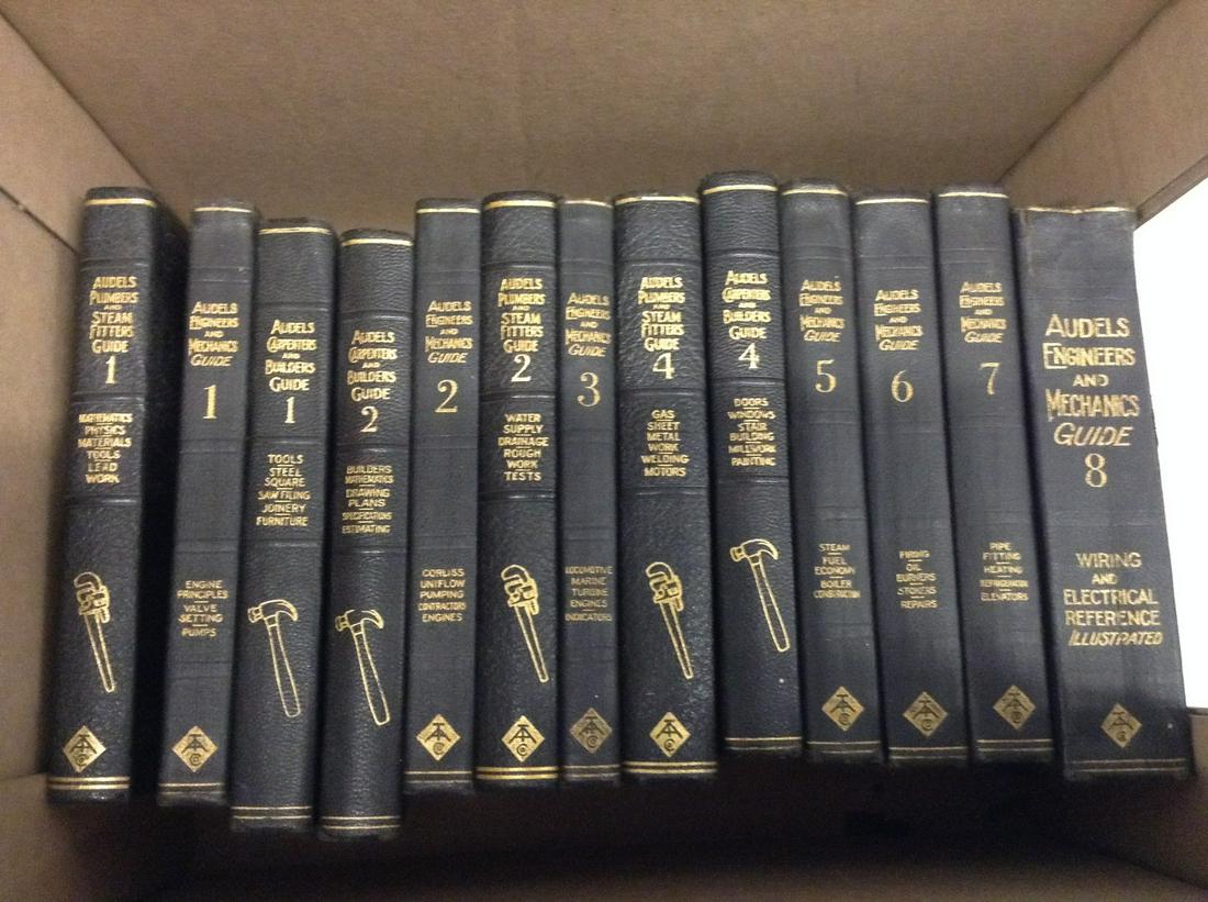 1921 Audels Carpenter and Builders Guide Set (1 of 1)