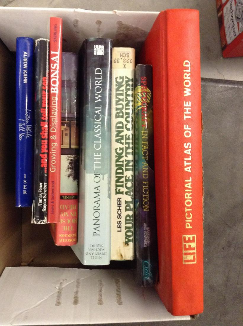 Box of Coffee Table Books (1 of 1)