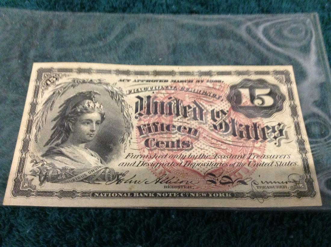 United States Paper 15 Cents: United States Paper 15 Cents