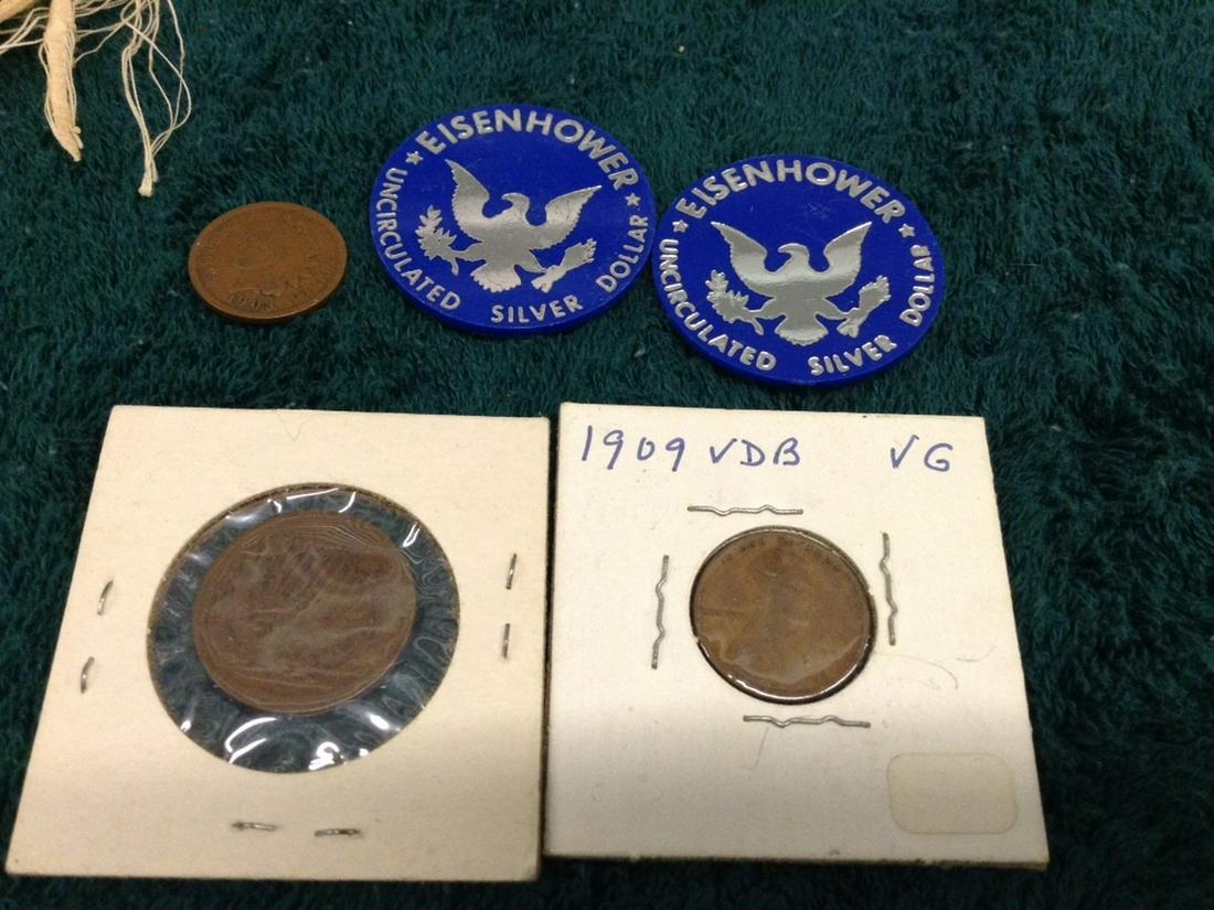 Lot of Uncirculated Eisenhower Silver Dollars and 2 (1 of 1)
