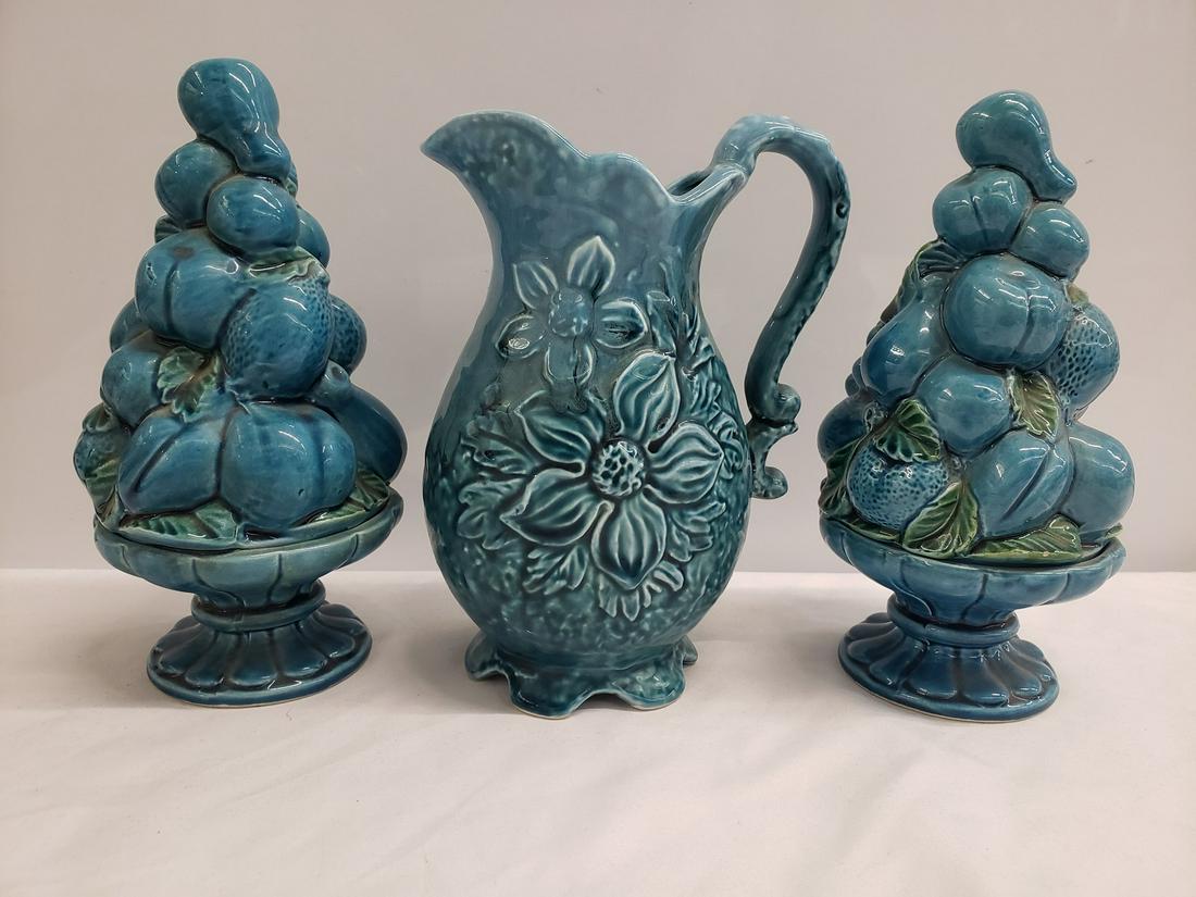 Inarco indigo blue 1960's pottery: Inarco indigo blue 1960's pottery