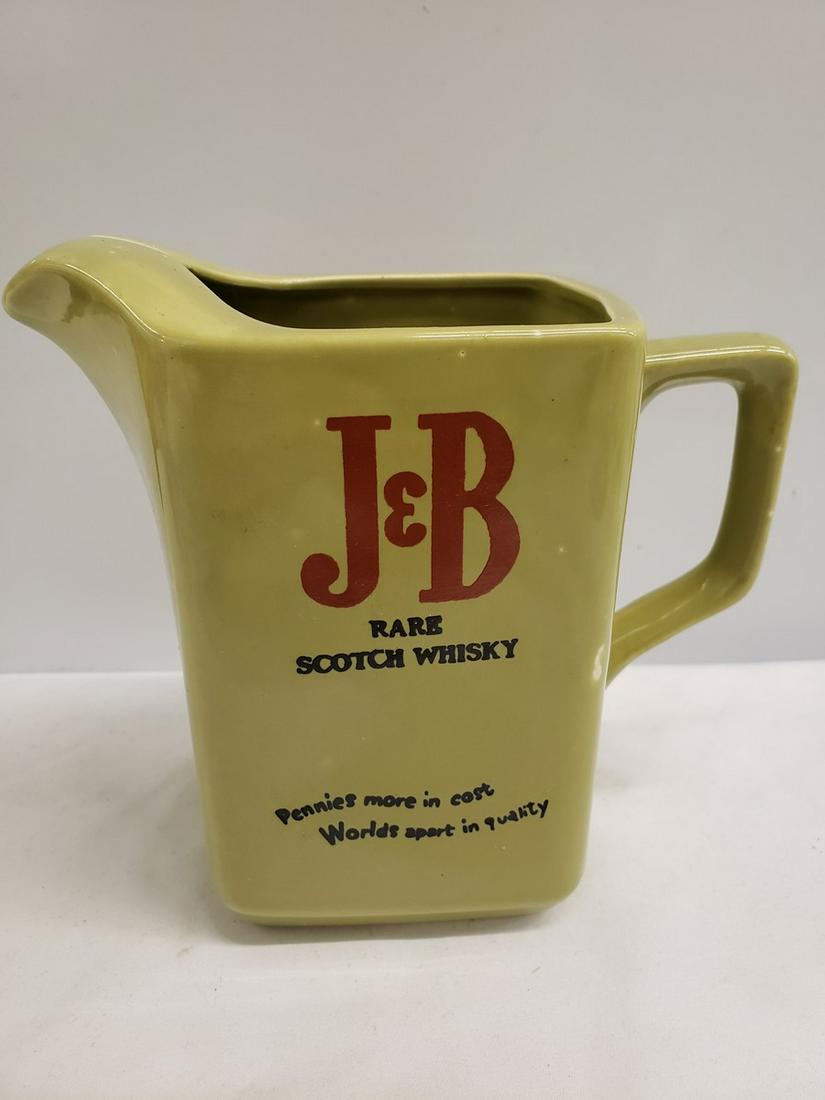 J&B rare scotch whisky pitcher (1 of 1)