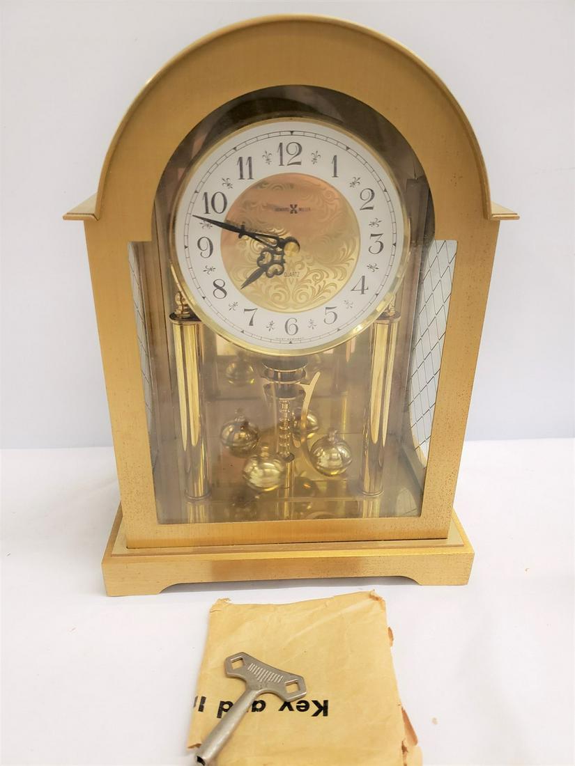 Howard Miller clock with original key - this has not: Howard Miller clock with original key - this has not been tested