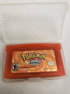 Pokemon Fire Red Vesion Gameboy Advance Game: Pokemon Fire Red Version Gameboy Advance Game