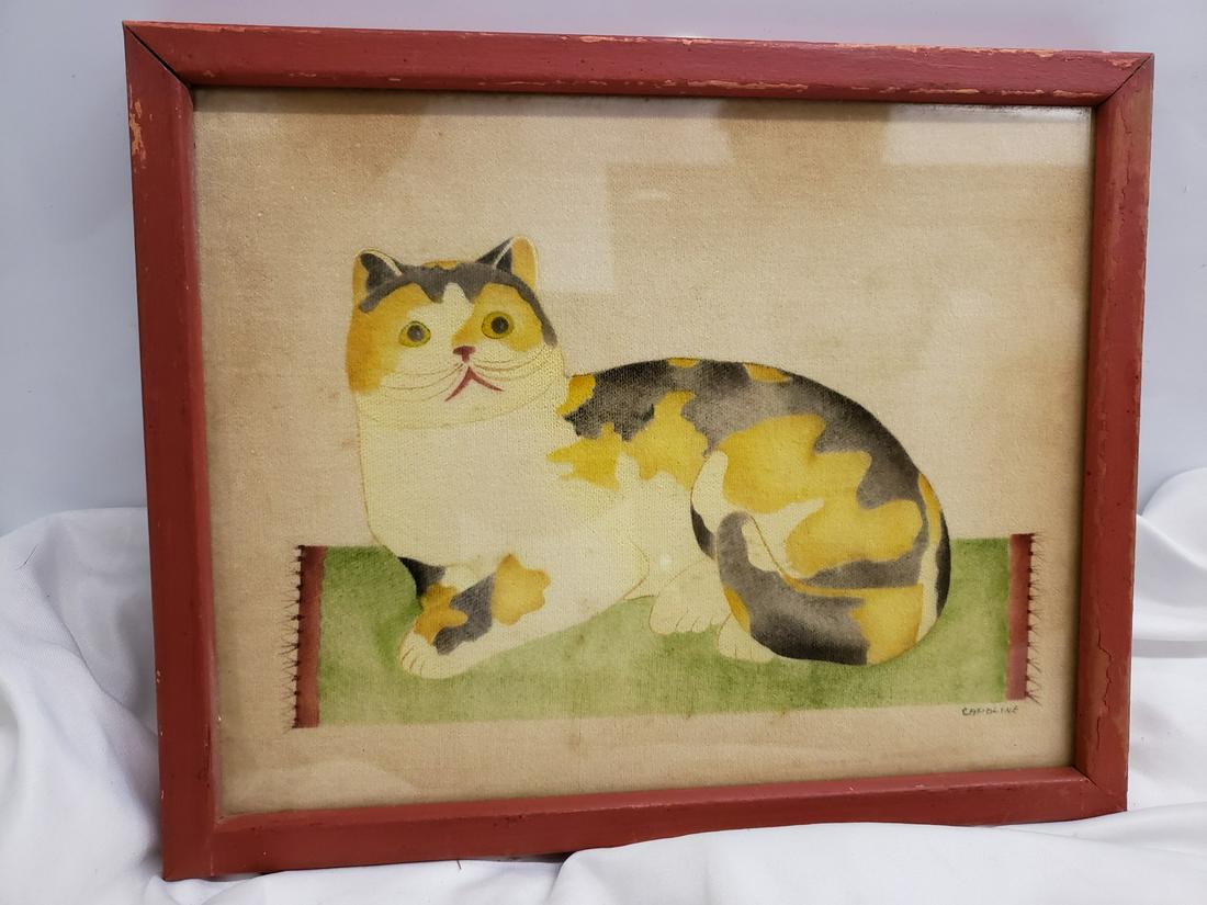 Signed/framed watercolor artwork (1 of 1)