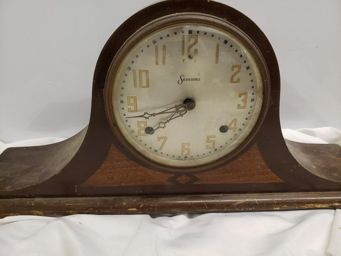 Sessions mantle clock - this has not been tested: Sessions mantle clock - this has not been tested