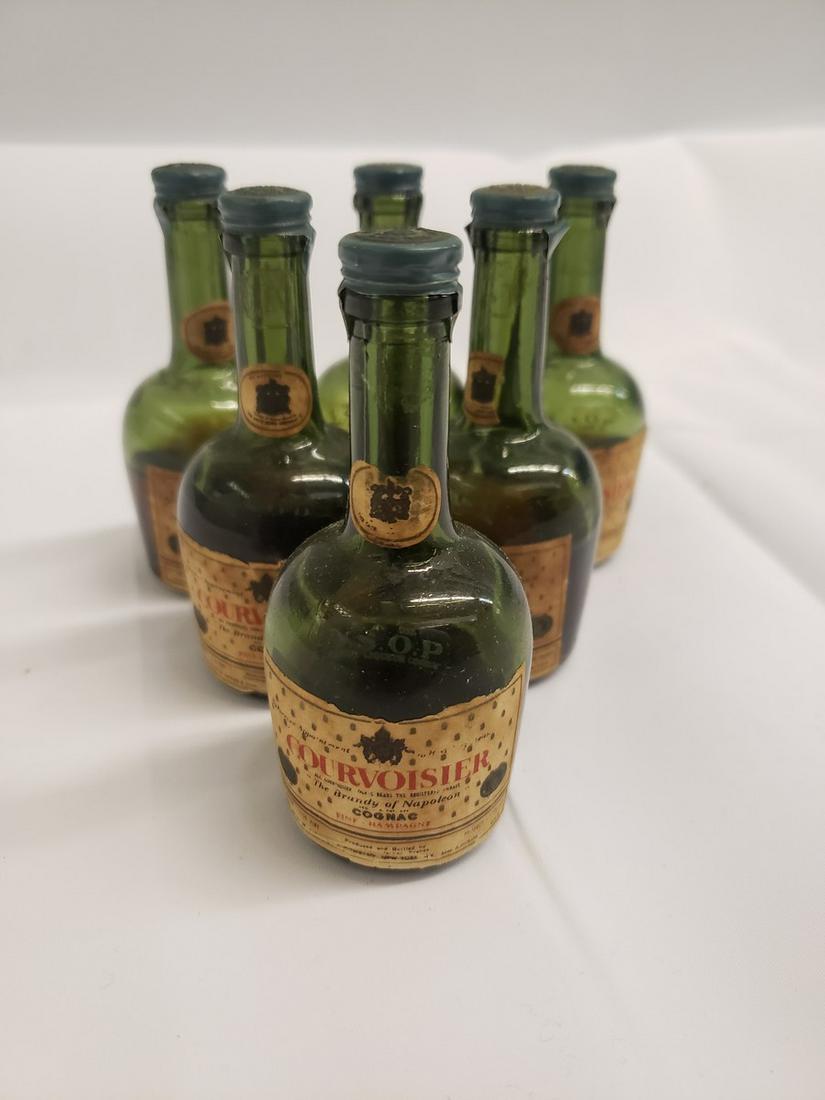 Lot fo Courvoisier - The Brandy of Napoleon bottles: Lot of Courvoisier - The Brandy of Napoleon bottles with tax stamp - selling bottles contents in bottle are free