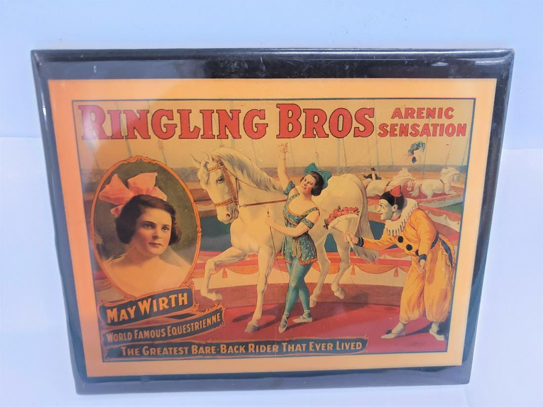 Vintage Ringling Brothers circus advertisement (1 of 1)