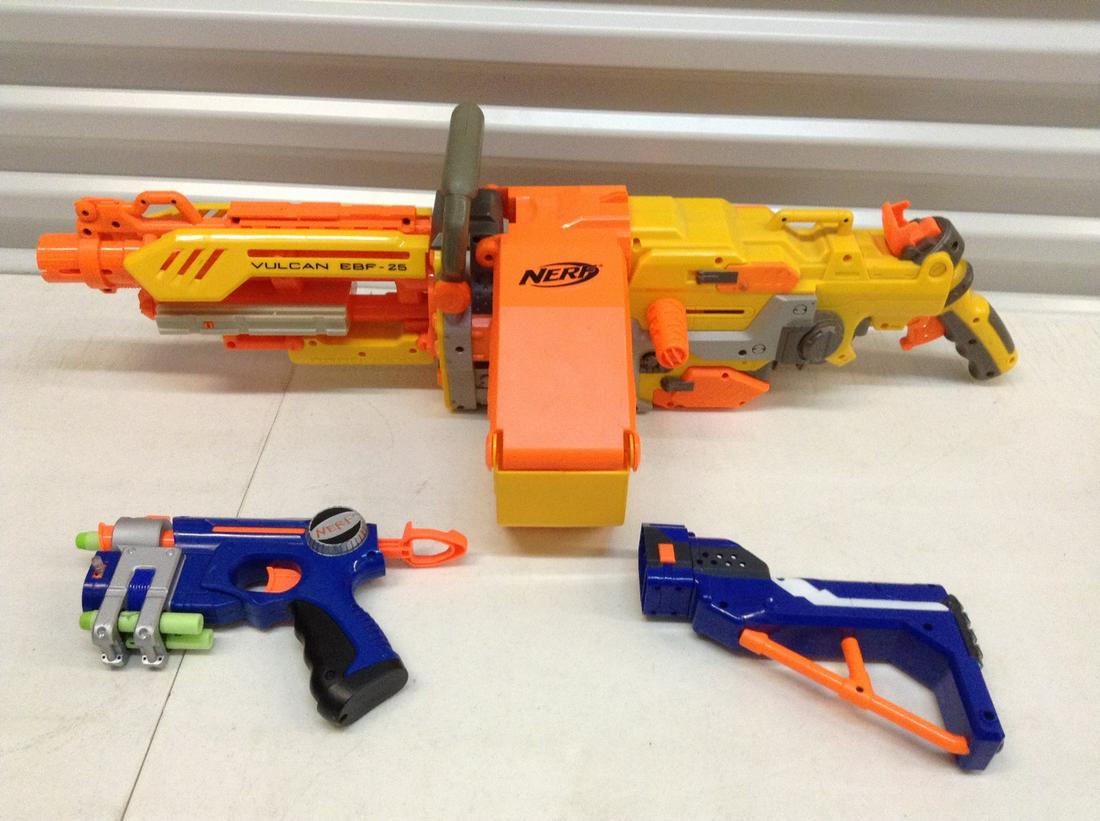 Nerf Vulcan  31" long and other nerf guns and parts (1 of 1)
