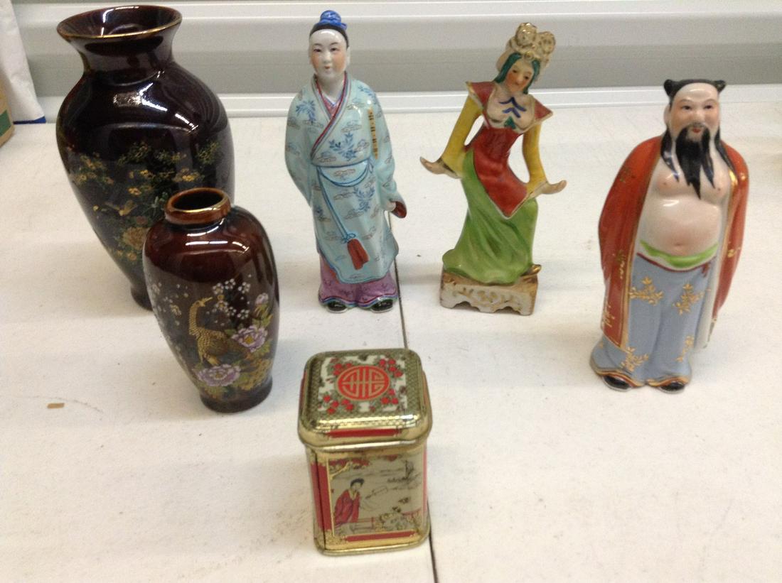 Asahi Asian Vases, Numbered statues and more (1 of 1)