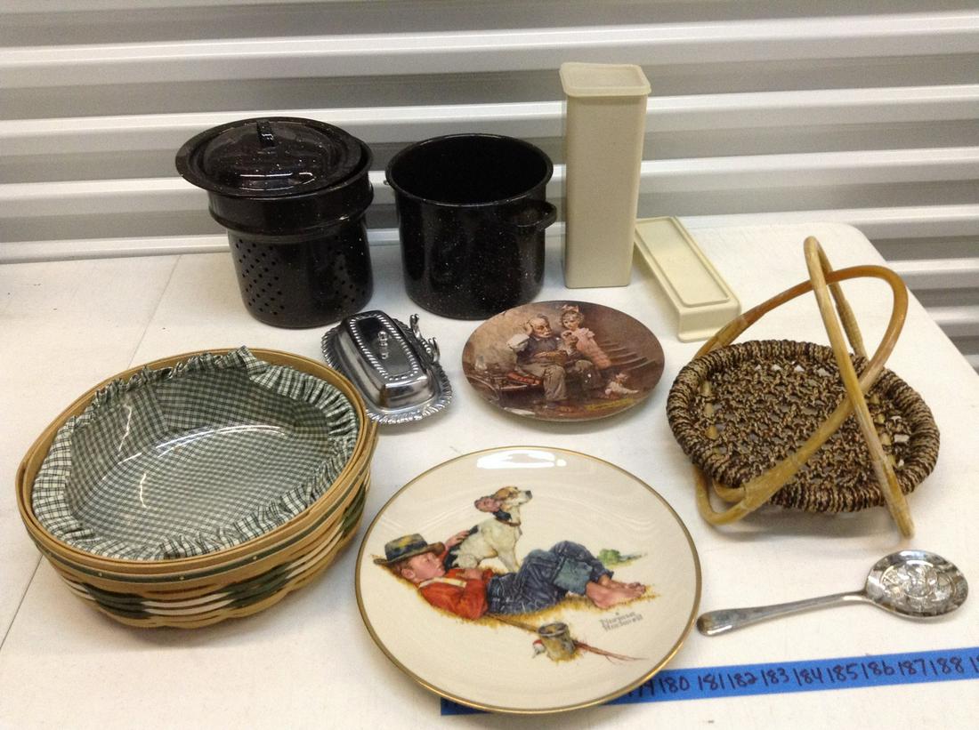 Gorham & Knowles Norman Rockwell Plates, Godinger (1 of 1)