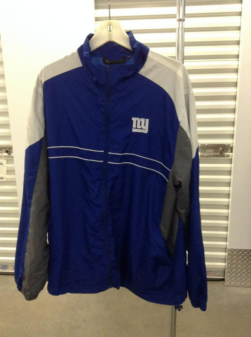 NY Giants Zip up Windbreaker Mens Size XL (1 of 1)