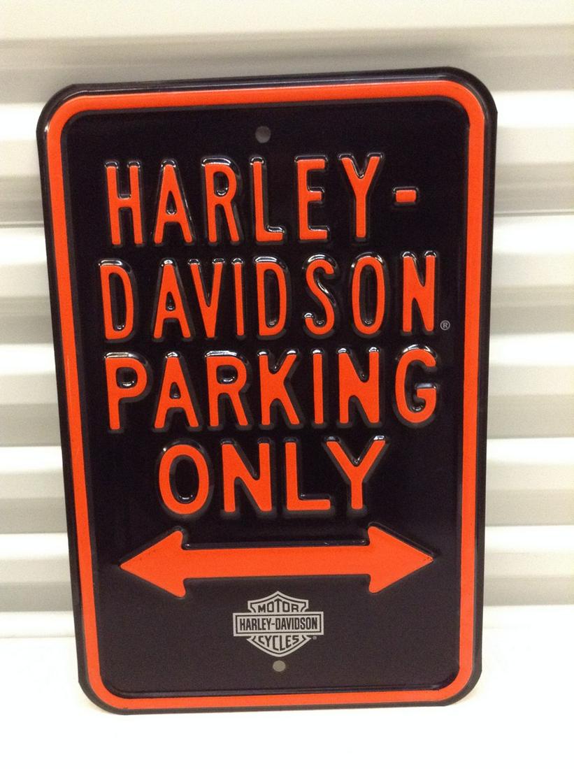 Harley Davidson Metal Sign 18"x12" - heavy not: Harley Davidson Metal Sign 18"x12" - heavy not lighweight tin