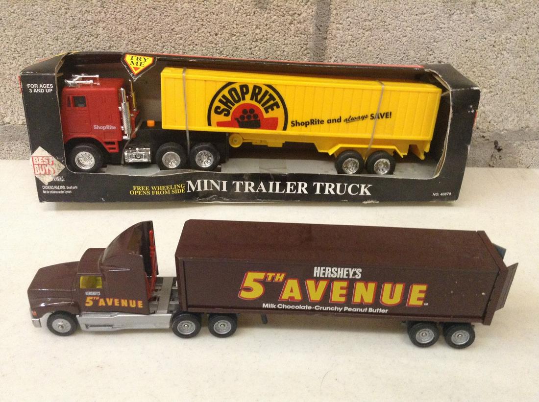 Mini Shop Rite Trailer Truck  and Hershey's 5th Avenue (1 of 1)
