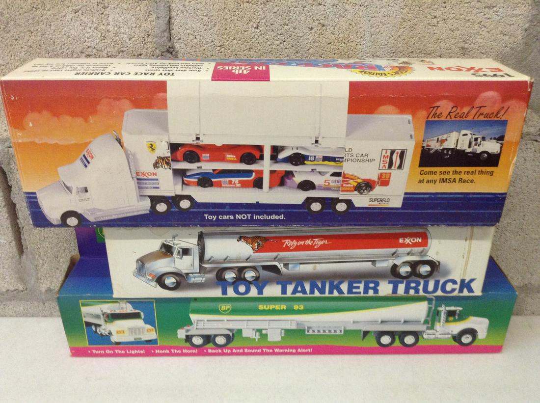 BP and Exxon Toy Tanker Trucks: BP and Exxon Toy Tanker Trucks